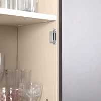 4 PCS Stainless Steel Kitchen Cabinet Door Magnet Catch TV Stand Cupboard and Other Furniture Door Drawer Magnetic Latch 6