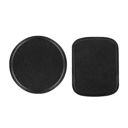 Magnetic Leather Metal Plate (Round Square)