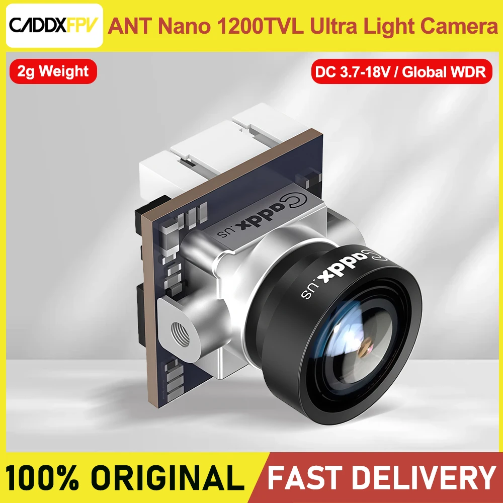 CADDX ANT Nano 1200TVL Global WDR OSD Ultra Light Camera 16