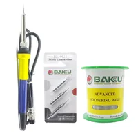 BAKU Electric Soldering Iron Kit Rework Station Handle for 936 878L 601D 1