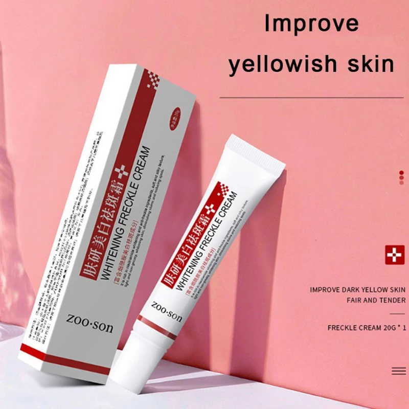 Fade Dark Spot Whitening Cream Corrector Skin Lightening Blemish Removal Serum Reduces Age Spots Freckles Fade Face Cream 20G