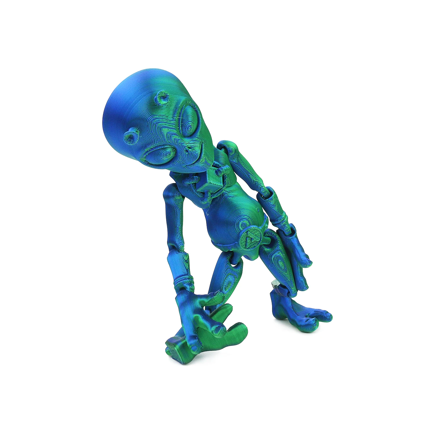 Alien model ornament joint can be moved Halloween creative toy gift decompression parent-child interaction 4