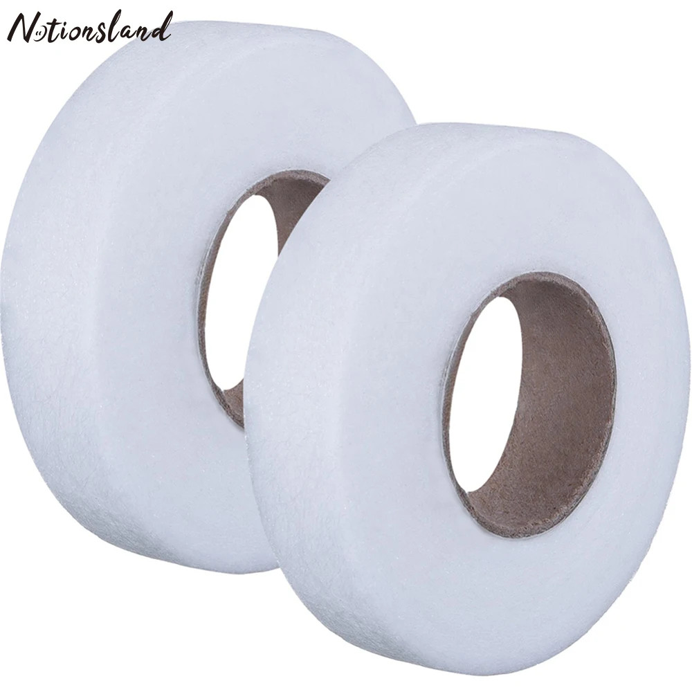 100mrollDoubleSideFabricFusingTapeAdhesiveHemTapeIronon
