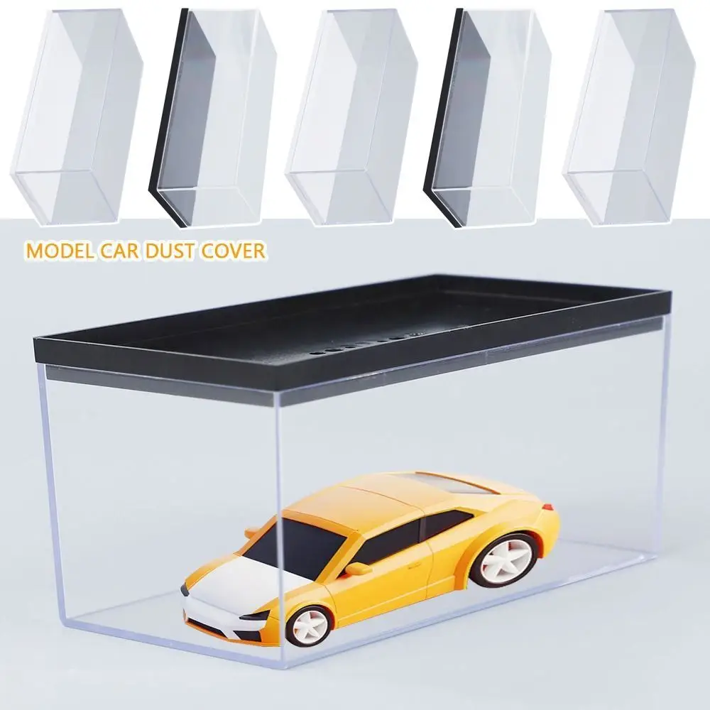 Durable 1/64 Diecast Model Car Display Box Transparent Dustproof Storage Box DIY Acrylic Display Frame Toy Figures