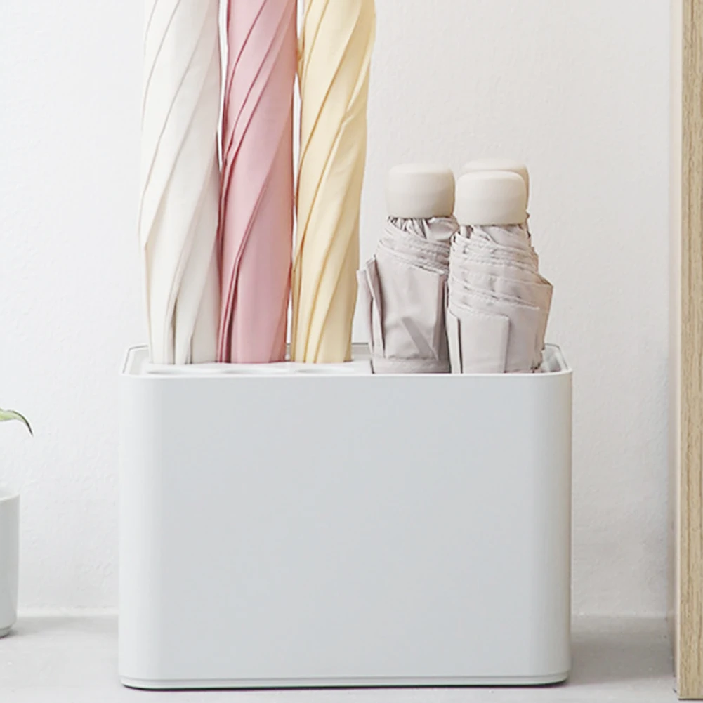 Umbrella Holder Umbrella Storage Rack Household Umbrella Stand Shelf Umbrella Holder Storage Shelf Rack Organizer for Office Home Water Draining