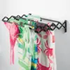 8 Bars for Hanging Garments - Mounted Organizer for Laundry/Utility Room, Bathroom, Garage, Bardo Collection, Black 6