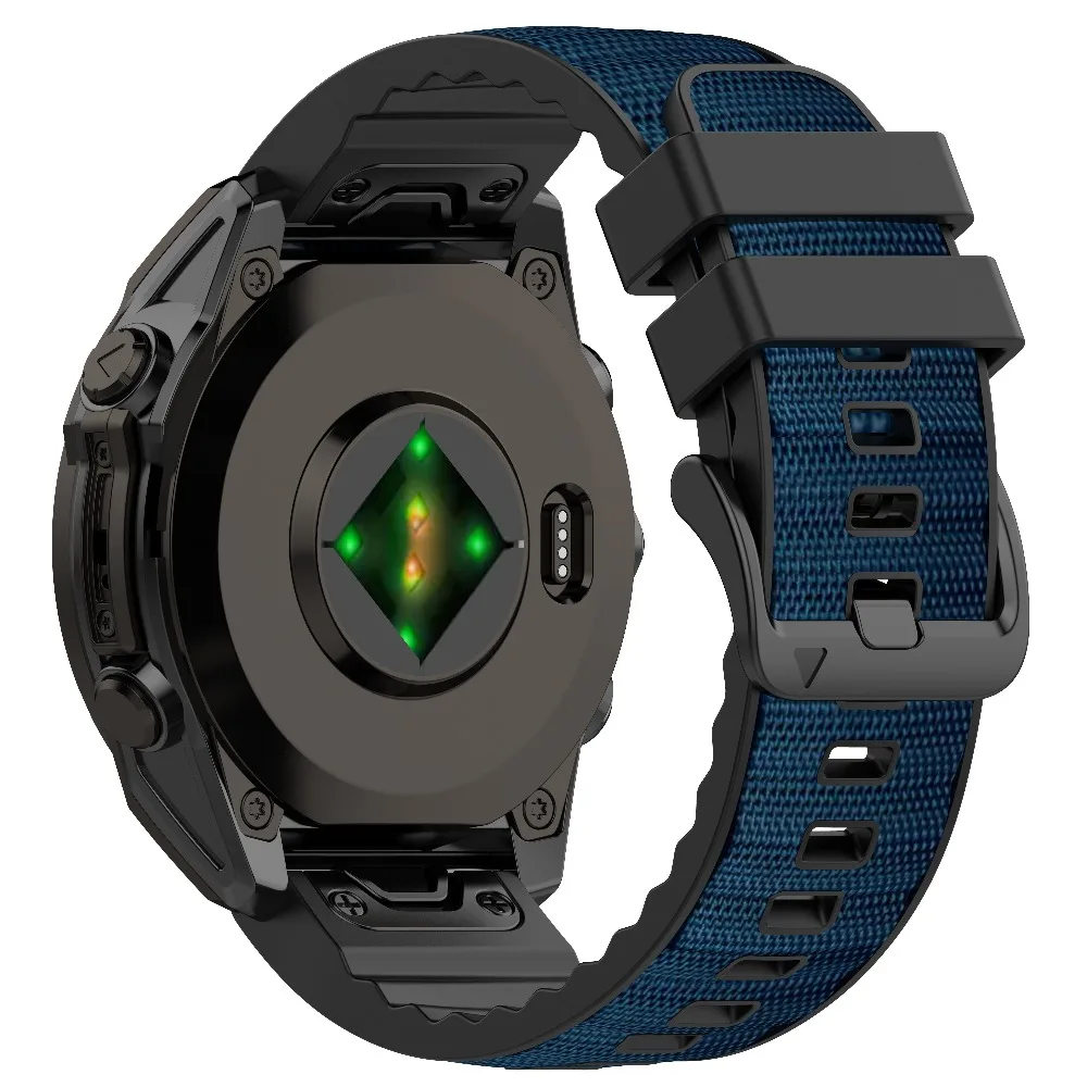 Universal Silicone and Nylon/Leather Quickfit Strap – Premium Strap