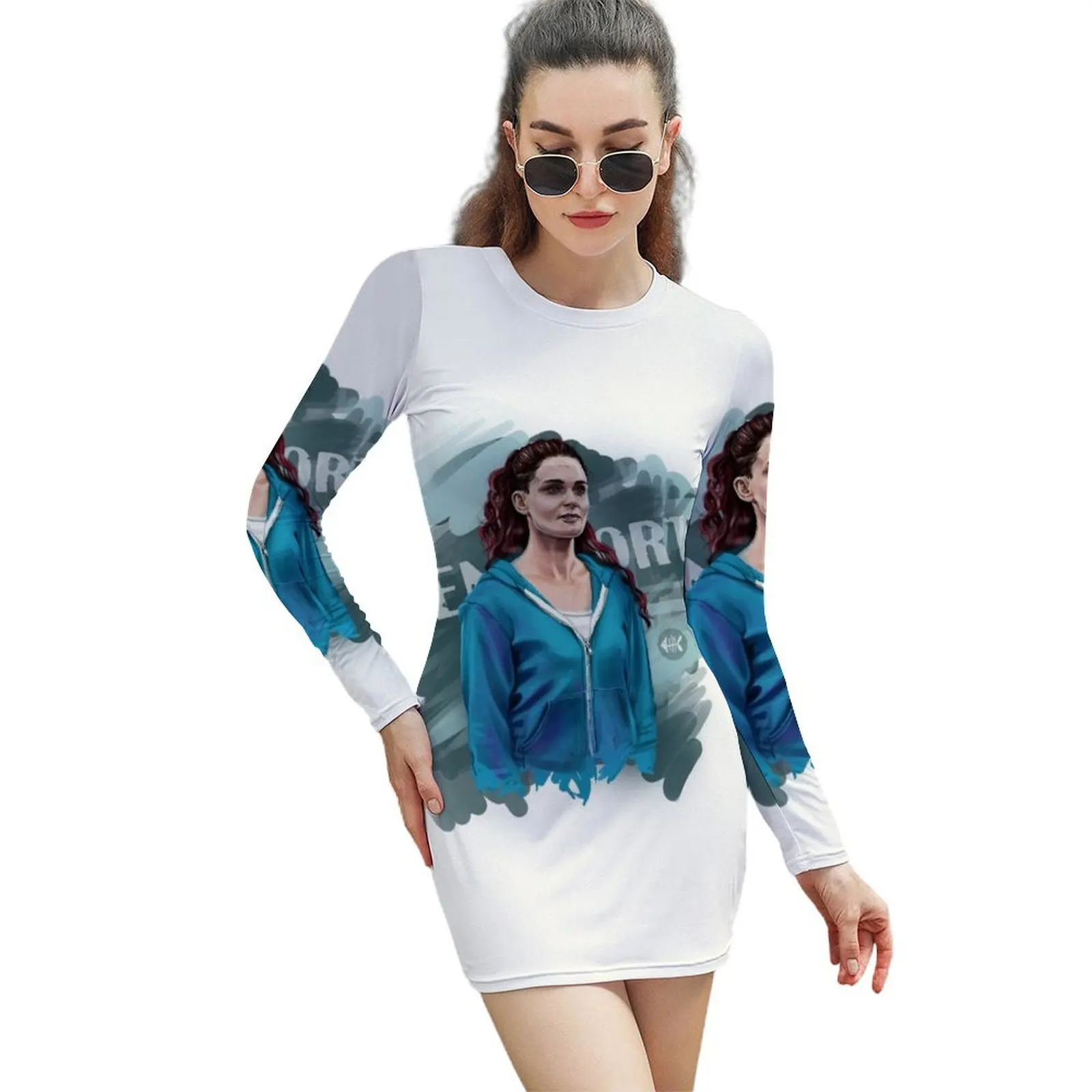 

Bea Smith Long-Sleeved Sheath Dress summer women's dress 2024 ladies dresses for women 2024 festival outfit women women clothes