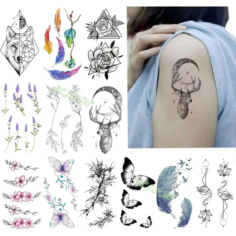 Transferência De Água Tatuagem Ins Chama Padrão Linha Desenho Elemento Fogo  Arte Do Corpo À Prova Dwaterproof Água Temporária Faketatoo Adesivo Para  Homem Mulher - Tatuagens Temporárias - AliExpress