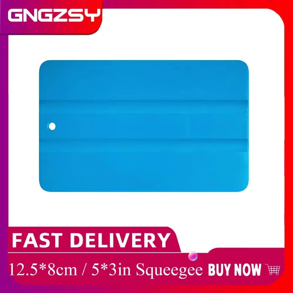 

Soft Wall Paper Scraper Mobile Screen Protector Install Squeegee 12.5*8cm Car Vinyl Film Tools Window Glass Decal Applicator A24