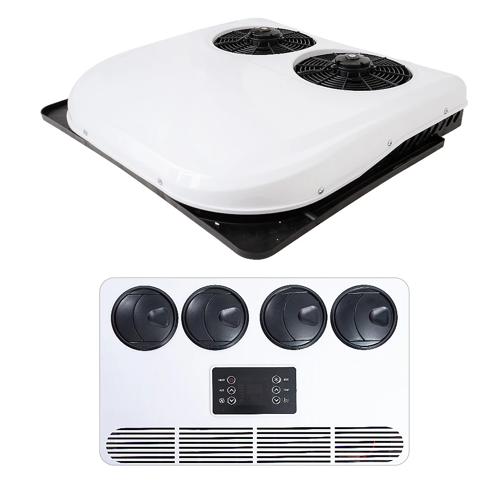 

Система кондиционирования воздуха, электрический компрессор переменного тока 12 В, кулер для грузовика, парковочный кондиционер 24 В для автомобиля, кемпера, фургона