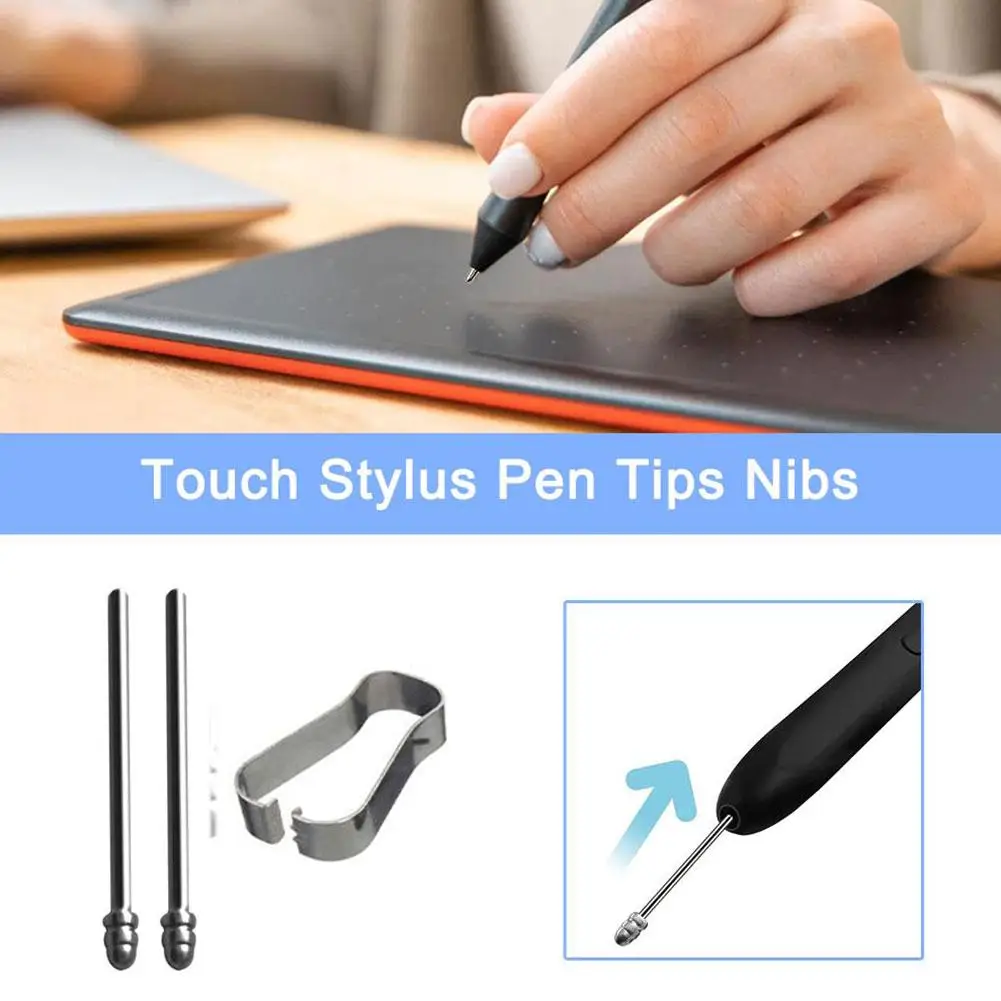 Tablet Pencil Nib Wear Resistant Replacable Stylus Tip Titanium Alloy for Samsung Galaxy Tab S6 S7 S8 S9 S23 Note 1 L5D7