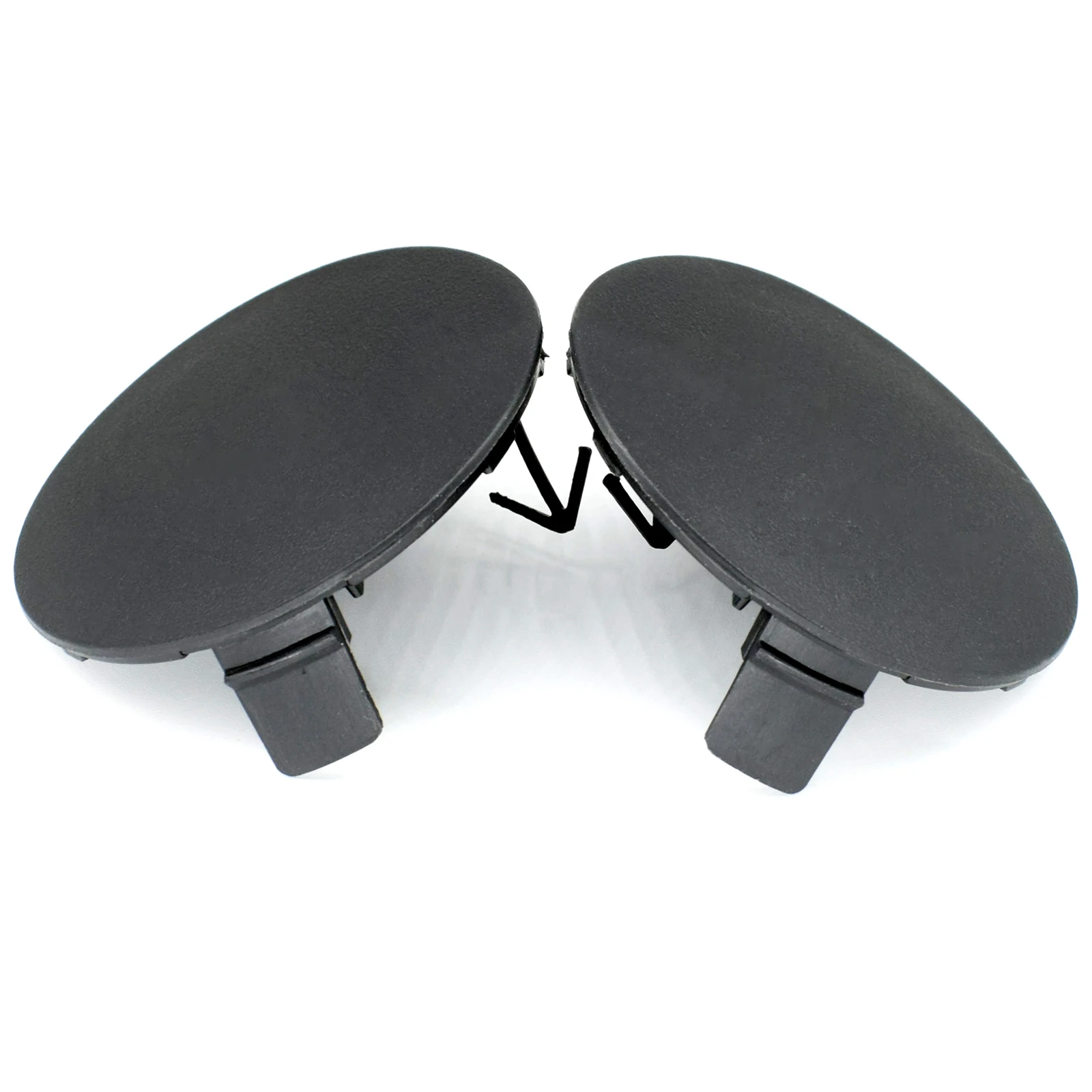 2pcs Front Tow Hook Cover Bumper Towing Trailer Right Left Cap For Toyota RAV4 XA40 2013-2015 53285-0R060 53286-0R060 Car Parts