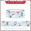 1X 10M Deco Silver Snowflake Foil Christmas Trees Glove Santa Claus Snowman Masking Washi Tape for Diary Scrapbooking Stationery 5