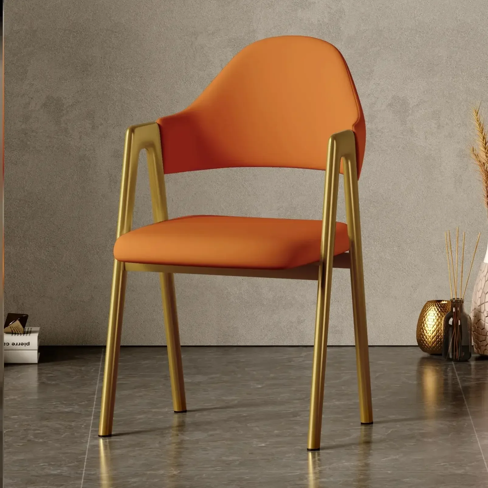 Modern Metal Armchair 4