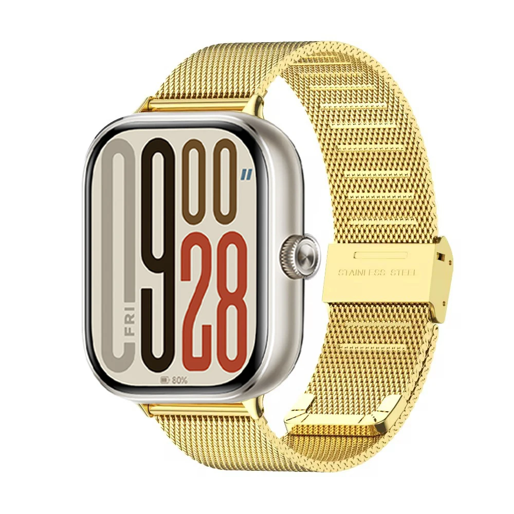 Stainless Steel Replacement Smartwatch Strap - Premium Metal Bracelet