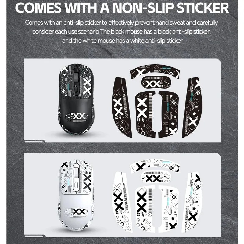 2026 Dual-Mode Connection X8 Wireless Gaming Mouse 500mAh TYPE-C Rechargeable Office Mouse Suitable for Laptop Desktop Computers