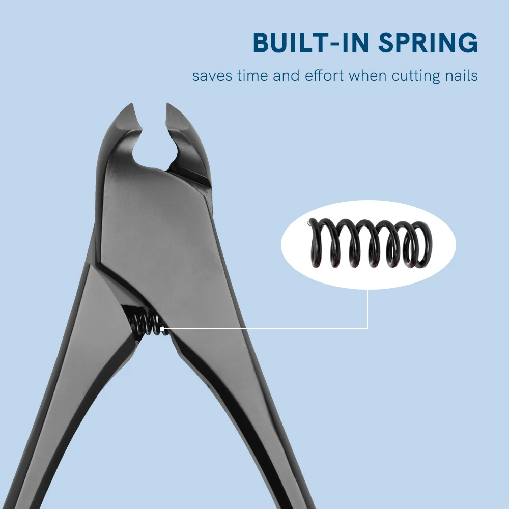 Miss Sally Nail Clipper Stainless Steel Ingrown Nail Nipper Cutter Pedicure Manicure Scissor for Paronychia Hard Thick Tool