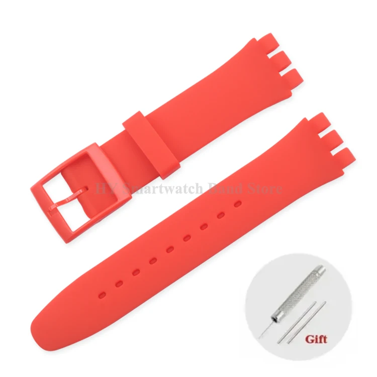 Colorful Silicone Watch Band Replacement - Rubber Wrist Strap