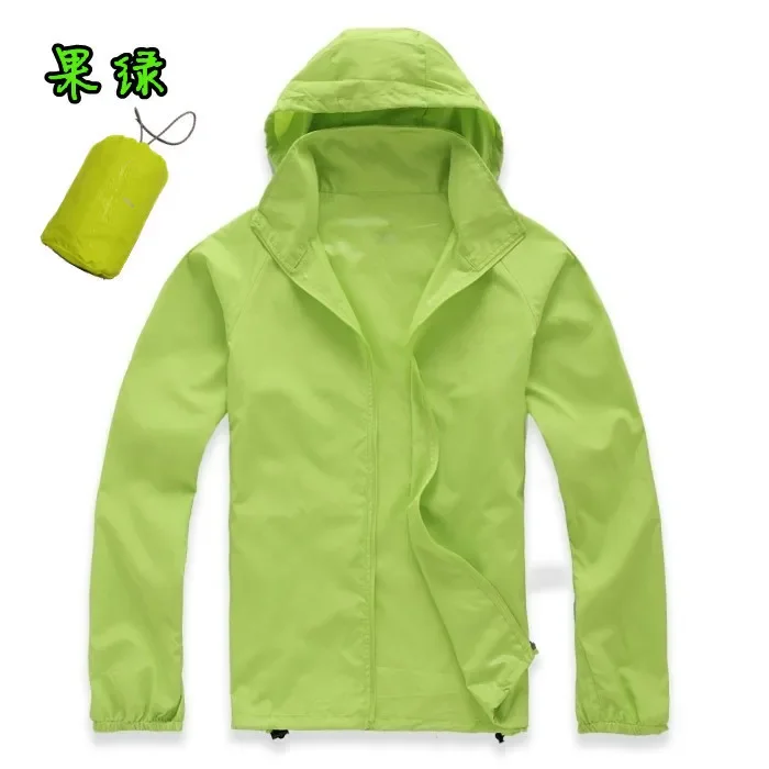 thumbnail image 1 of Cortavientos para deportes al aire libre, abrigo fino Unisex, impermeable, chaqueta básica de secado rápido, protección solar, chaquetas con capucha ultraligeras para hombres y mujeres, 1 of 5
