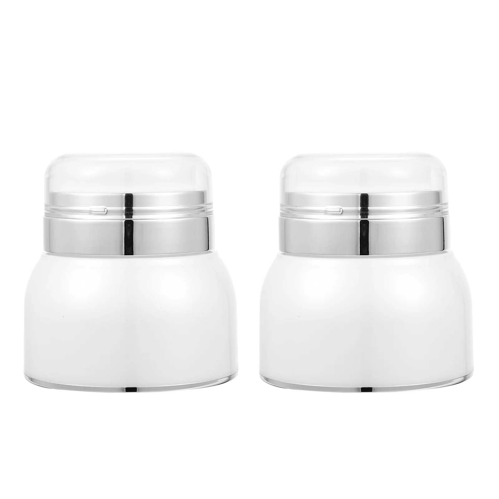 2Pcs Multipurpose Pump Cream Bottles Lotion Bottles Portable Cream Bottles