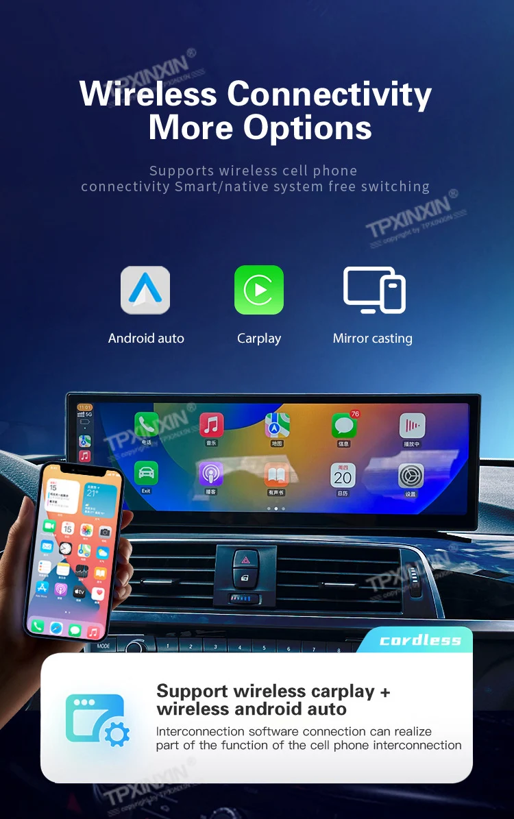 

14.9" Car Radio For BMW 1 Series F21 2013-2023 DVD Multimedia Video Player Stereo Auto GPS Navigation Android 13 Carplay Unit