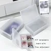 SKYSONIC S/L Adjustable Board Organizer Frosting Dustproof Storage Box Photocards, Sleeves,Small Card Film Sorting Flip Box 4