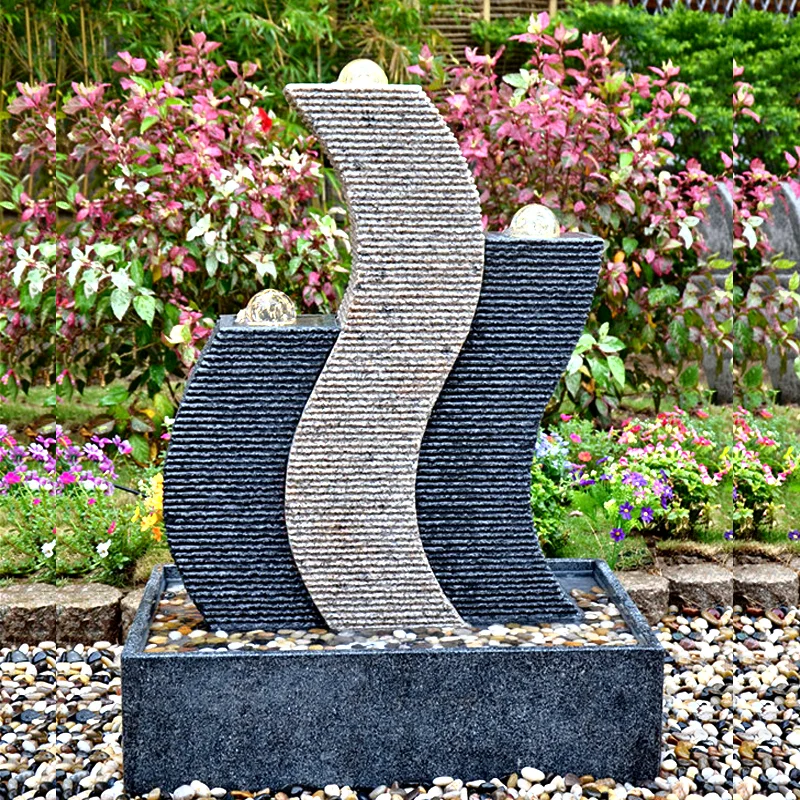 

Popular in Europe Hand Carved Natural Garden Granite Fountain Outdoor for Garden Backyard Decor