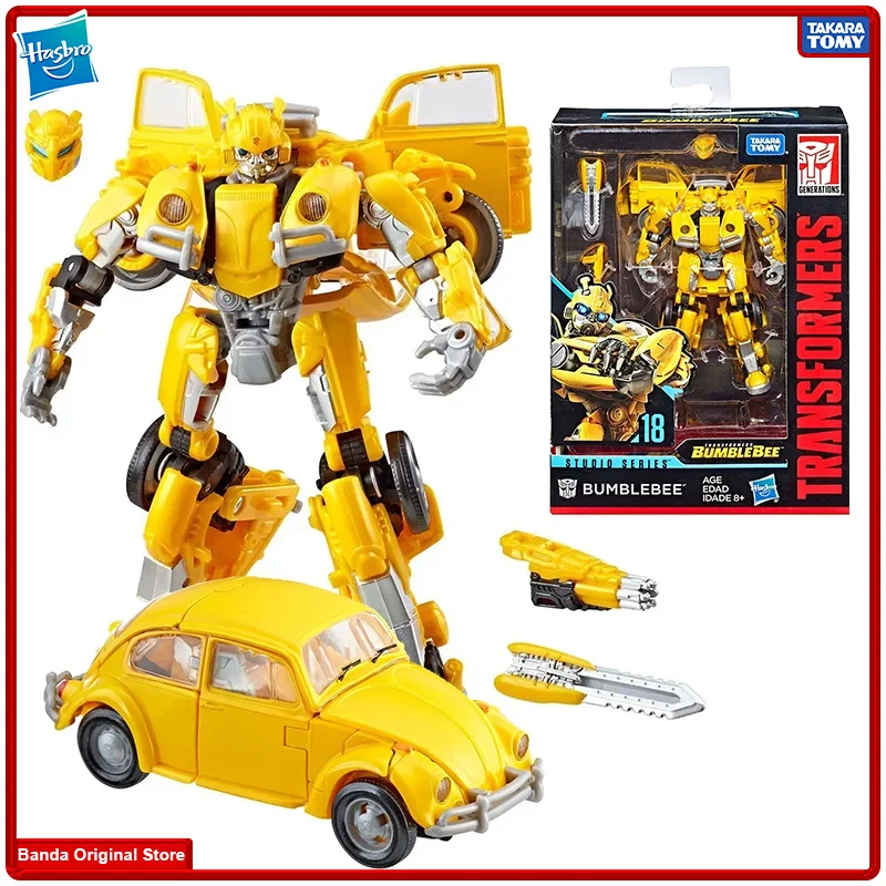 

100% In Stock Original Hasbro Takara Tomy Transformers BB SS18 Bumblebee Beetle D Autobot Anime Model Toys Action Figures