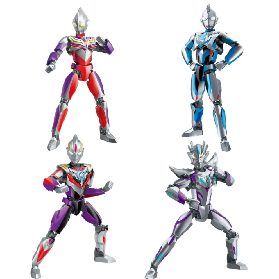 

Ultraman Building Blocks Ultraman Tiga Mecha Cool Model Puzzle Splicing Toy Fashion Decoration Creative Gift Splicing