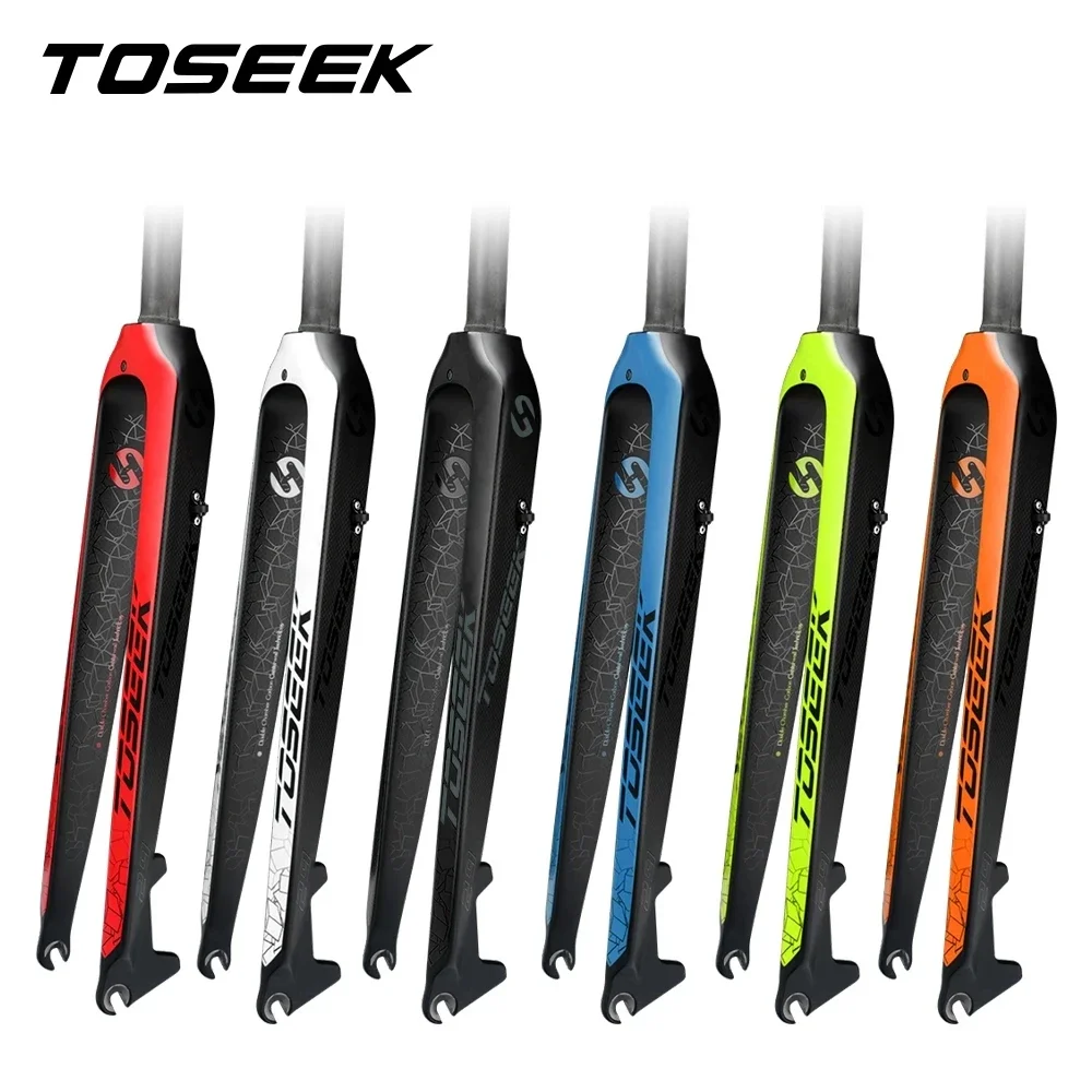 Toseek Mountain Bike Forcella In Carbonio 29 Forcella Per Bici A Tubo Dritto 560G Forcella Mtb In Carbonio Duro 29 Forcella Anteriore Per Bicicletta 2