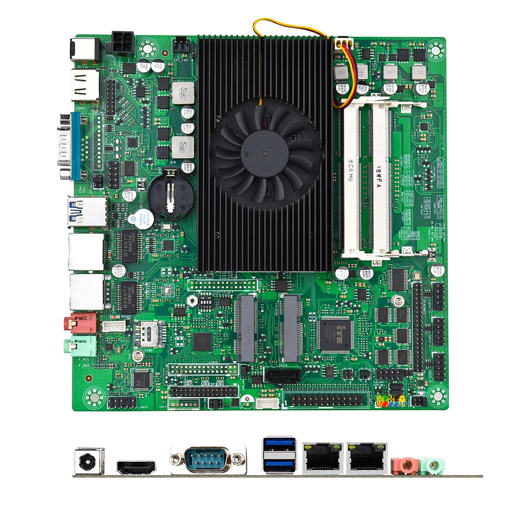 ITX 4568 i5 5200U Industrial Motherboard DDR3 16G 5th Gen CPU