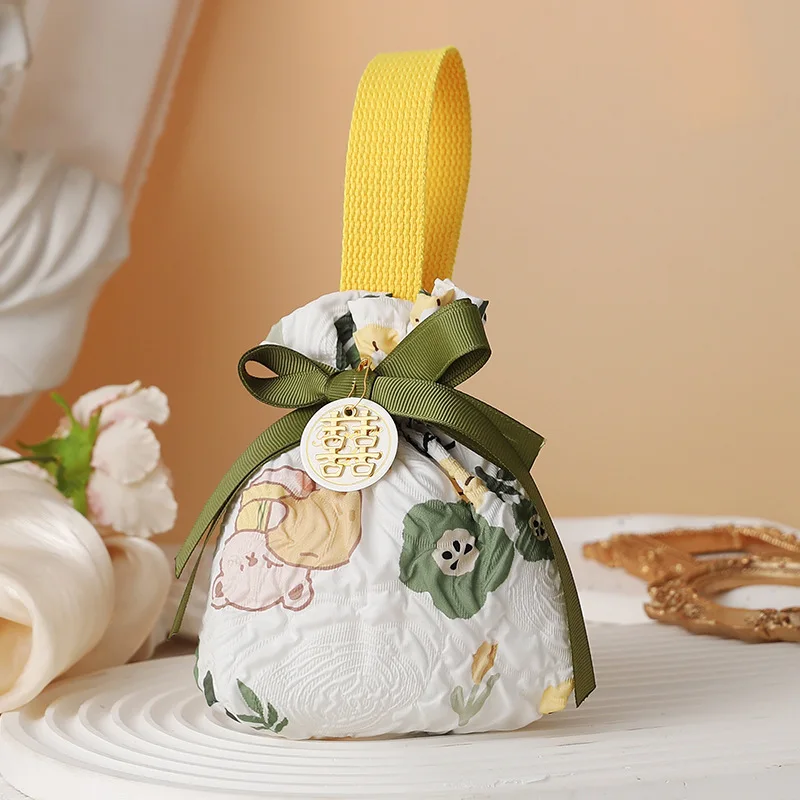 Flannel Candy Bag for Baby Wedding Gift