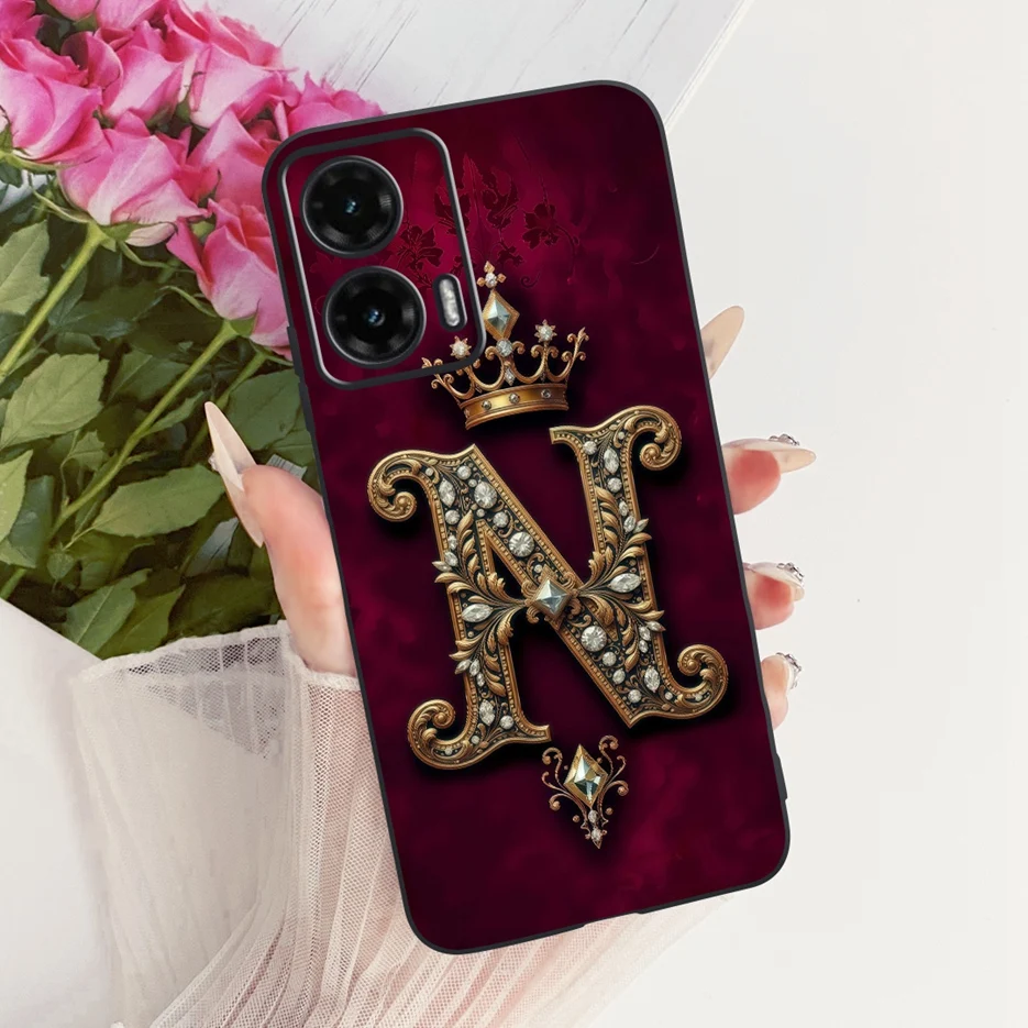 Cute Letters Soft TPU Phone Case