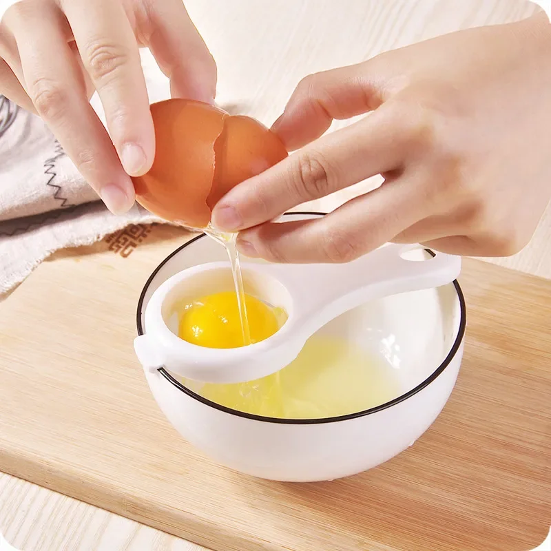 Egg White Separator Egg Yolk Separation Processing Essential Kitchen Gadget Food Grade Material for Home Family GUANYAO eggshell separator egg separator