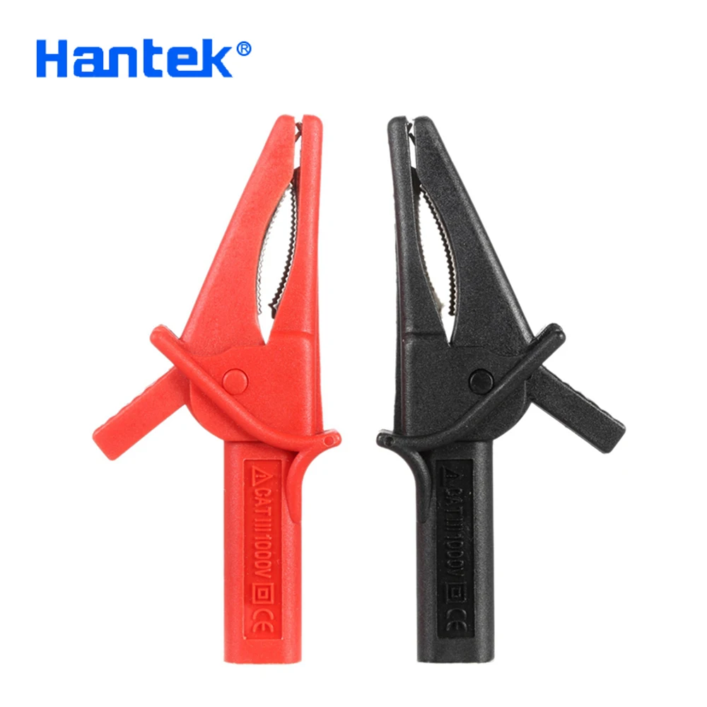 Oscilloscope probe Hantek HT18A crocodile clip large dolphin electric gator clip 4mm for digital USB oscilloscope automotive tools accessories