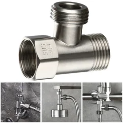 Switch Faucet Adapter Kitchen Sink Splitter Diverter Valve Water Tap Connector For Toilet Bidet Shower Bathroom Accessories USEF