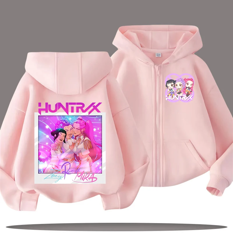 K-pop Huntrix Kids Zip Hoodie 2