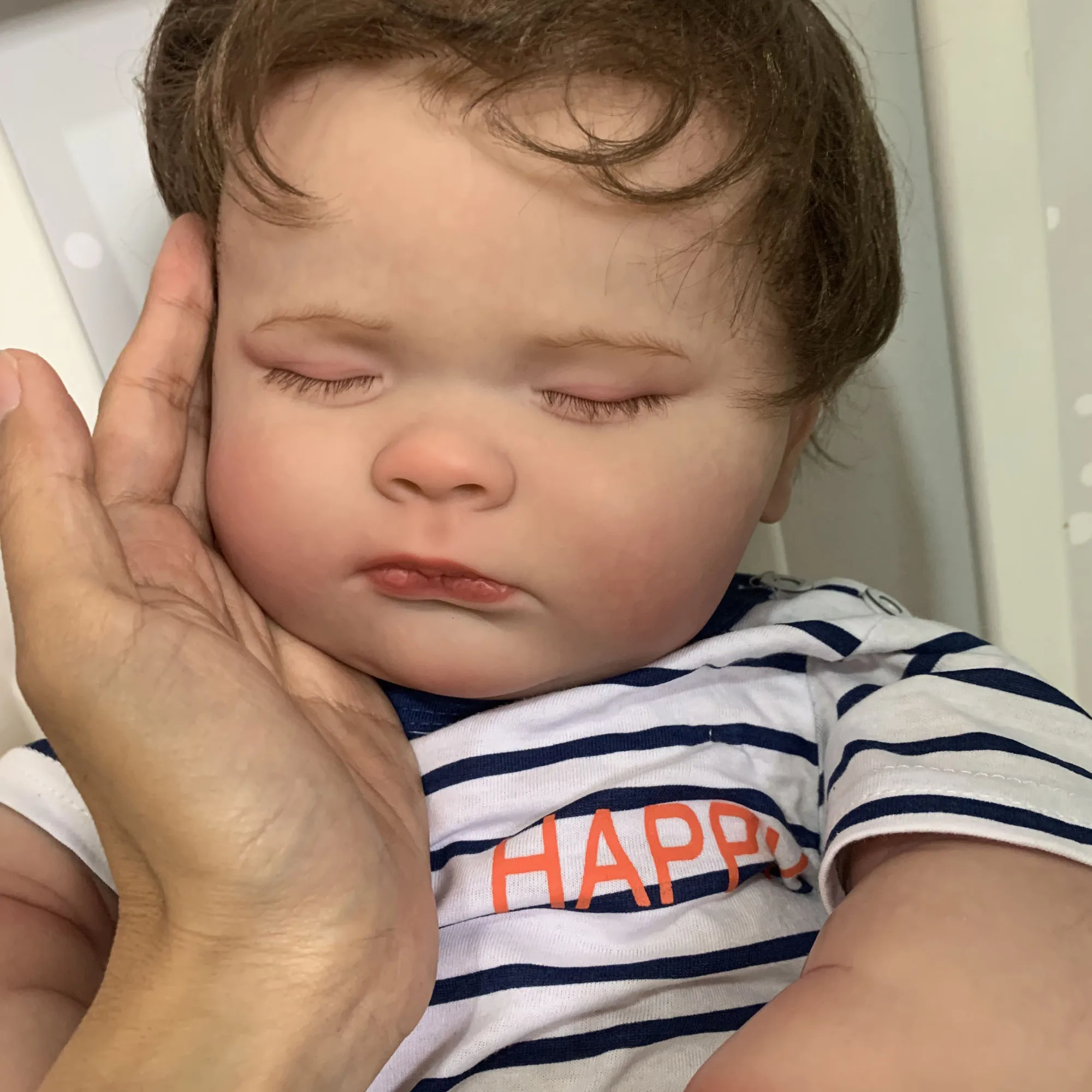 Poupées réalistes en Vinyle réaliste en Silicone Souple pour bébé g