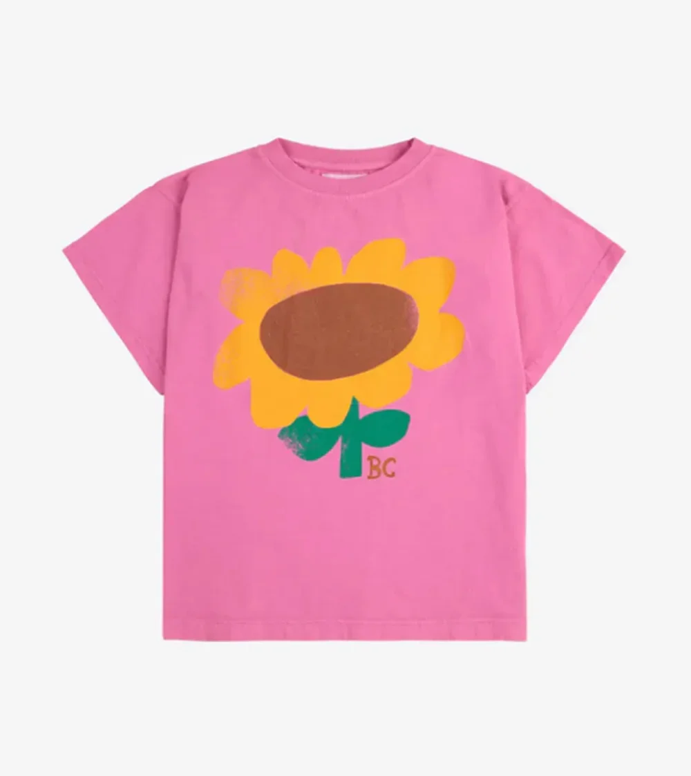 New 2025 Bc Summer Kids Girls T-shirts Cute Print Short Boy Tee Cartoon Fashion Brand Print Cotton Children Casual Tops Clothes 4