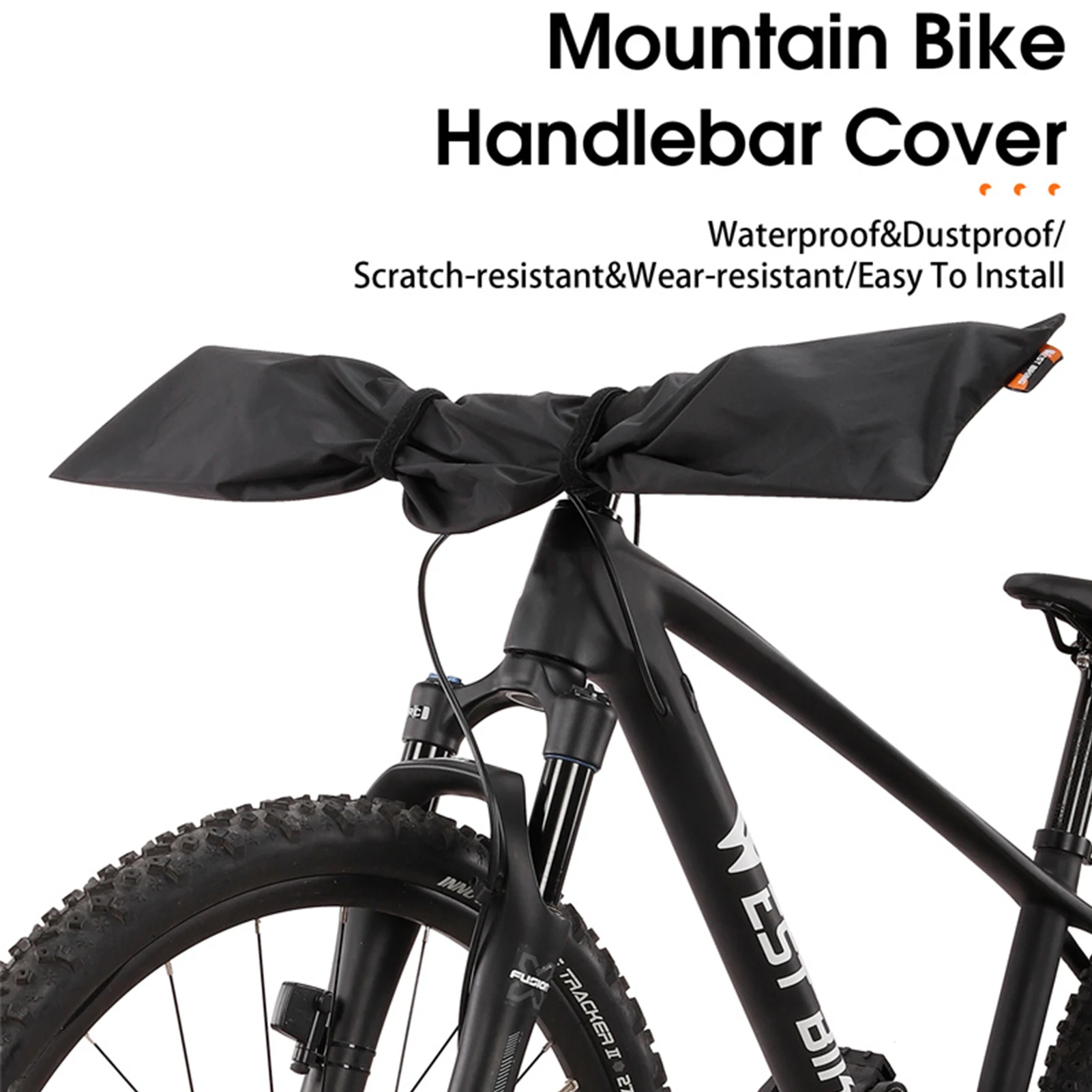 Bike Handlebar Protective Cover Waterproof Handlebar Cover Mountain