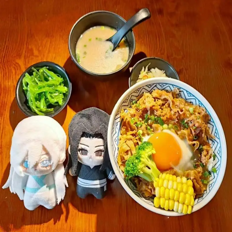 레버런드 인시아니티 그레이트 러브 이모탈 준 구 유에 팡 위안 바이 빙 빙 어트리뷰트 10cm 코튼 인형 인형 주변 상품