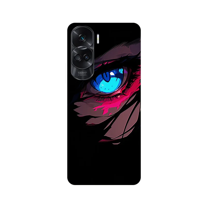 Wolf Painted Shockproof Soft Silicone Phone Case