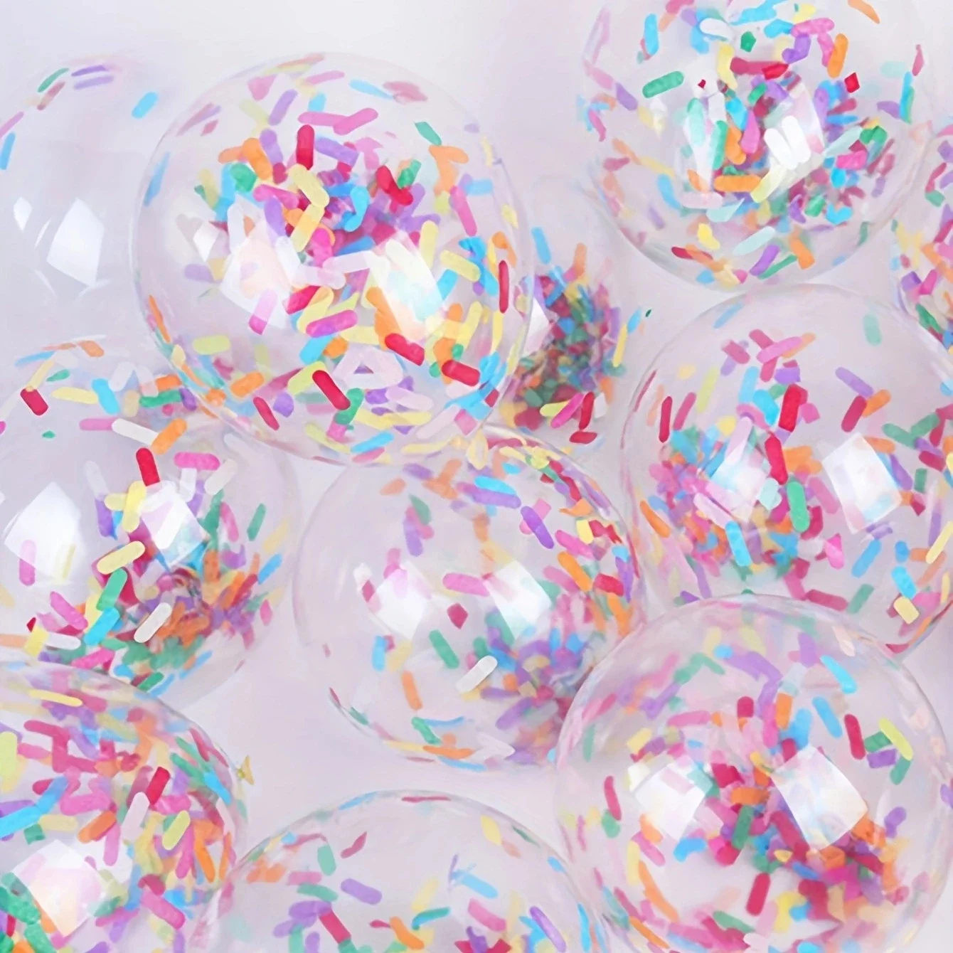 1 piece - Colorful confetti wedding party, birthday, graduation anniversary, party decoration supplies polychrome