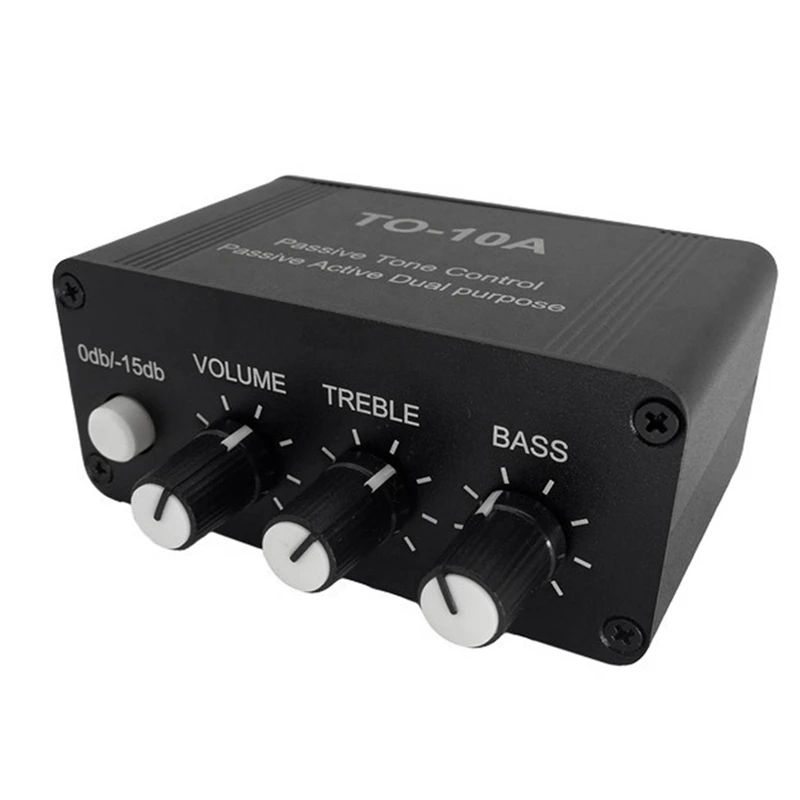 

NE5532 Dual OP Amp Front Audio Amplifier TO-10A Stereo Tube Preamp Treble Mid Bass Tone Control Metal 1 PCS