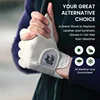 Golf Gloves Men Right Handed Golfer Mens Glove RainGrip Hot Wet Weather Value 1 Pack,All Weather in S M M/L L XL 3
