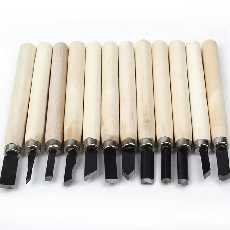 12PCS Wood Carving Chisel Set 3