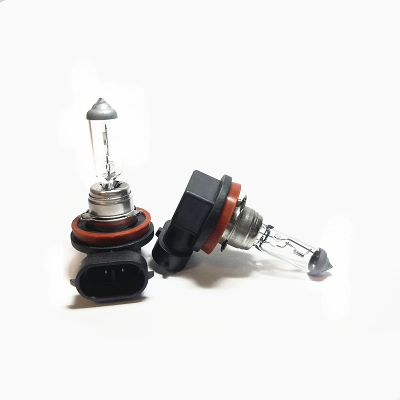 10Pcs H8 할로겐 램프 투명 석영 자동차 전구 12V35W 안개 램프 3200K 자동차 헤드 라이트 전구 55W 자동차 조명 소스 도매