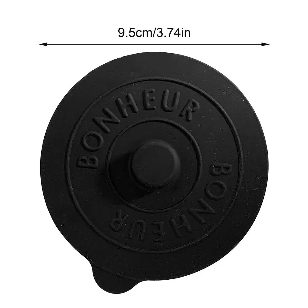 Silicon Dust Proof Lids Cup Lid Reusable Cute Sealing Suction Cup Mugs Cover Dustproof Leakproof Tea Coffee Lid Cup Accessories