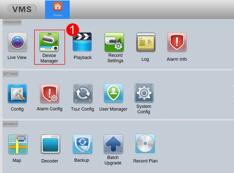 Close-up of device indicators